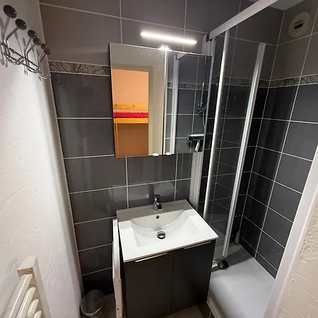 Studio cabine avec balcon et équipements pratiques - FR-1-557-54 Les Adrets