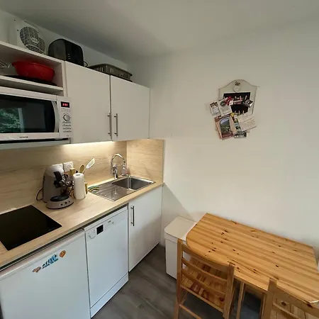 Studio Cabine 4 Pers Avec Balcon Aux Adrets-Prapoutel Διαμέρισμα Les Adrets